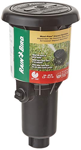 Product Cover Rain Bird AG-5 All Gallonage Pop-Up Impact Sprinkler, Adjustable 0° - 360° Pattern, 24' - 45' Spray Distance