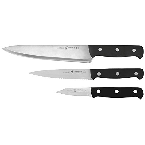 Product Cover J.A. Henckels International 31319-000 EverSharp Pro Starter Knife Set, 3-piece, Black/Stainless Steel