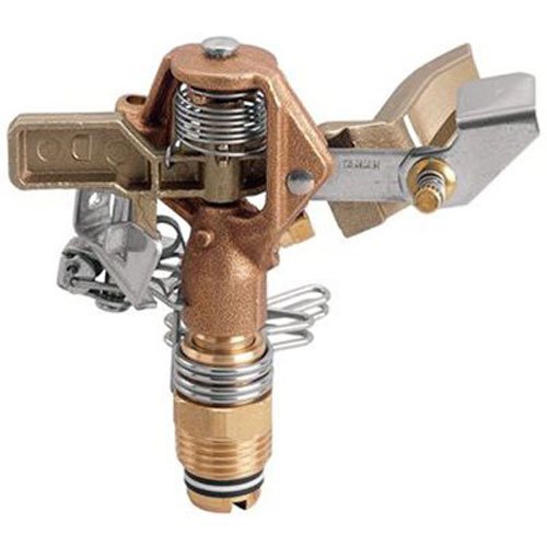 Product Cover Orbit Sprinkler System 1/2-Inch Brass Impact Head with 20-40-Foot Coverage 55032
