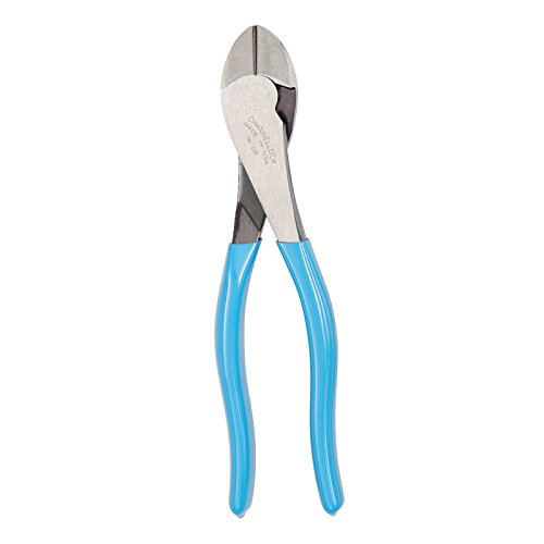 Product Cover Channellock 338 8-Inch High Leverage Diagonal Cutting Plier | Knife and Anvil-Style Cutting Edge is Laser Heat-Treated for Extended Tool Life | Forged from High Carbon Steel | Made in the USA
