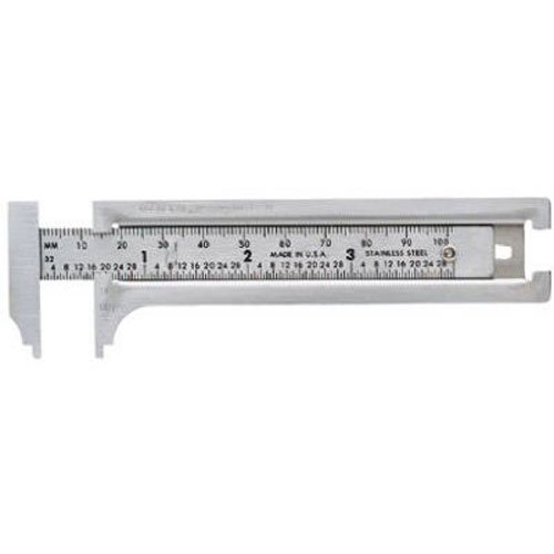 Product Cover General Tools 132ME 3-Inch English and Metric Pocket Sliding Bar Caliper