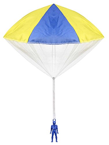 Product Cover Aeromax Original Tangle Free Toy Parachute has no strings to tangle and requires no batteries.  Simply toss it high and watch it fly!