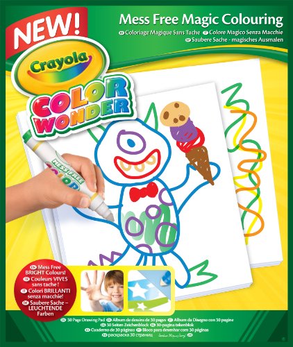 Product Cover Crayola Color Wonder, Mess Free Coloring Pad, Refill Paper, 30 Blank Pages