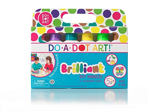 Product Cover Do A Dot Art! Markers Brilliant Washable 6 pack, The Original Dot Marker