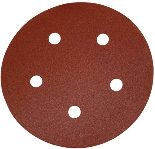 Product Cover PORTER-CABLE 735500625 5-Inch 5-Hole Hook and Loop 60 Grit Sanding Discs (25-Pack)