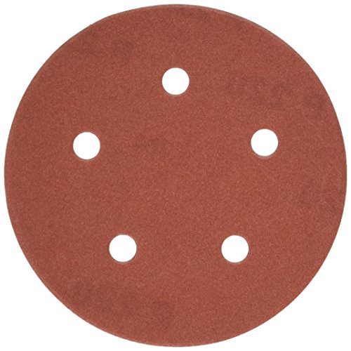 Product Cover PORTER-CABLE 735502225 5-Inch 5-Hole Hook and Loop 220 Grit Sanding Discs (25-Pack)
