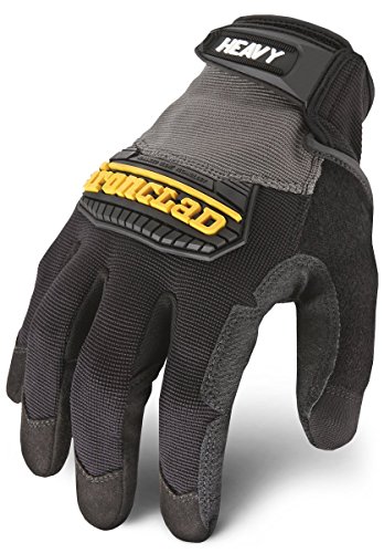 Product Cover Ironclad Heavy Utility Work Gloves HUG, High Abrasion Resistance, Performance Fit, Durable, Machine Washable, Sized S, M, L, XL, XXL (1 Pair)