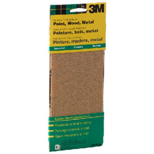 Product Cover 3M 9019 General Purpose Sandpaper Sheets, 3-2/3-Inch by 9-Inch, Assorted Grit