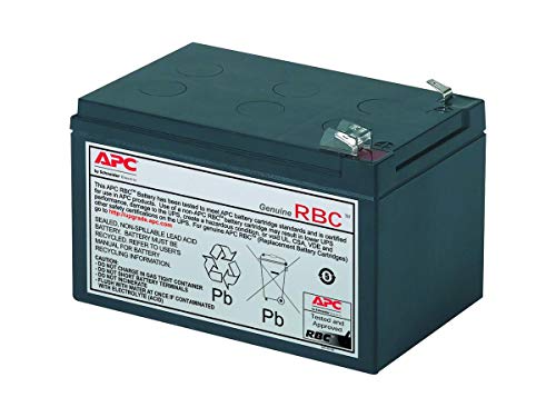Product Cover APC UPS Battery Replacement for APC Back-UPS Models SC620, SU620NET (RBC4)