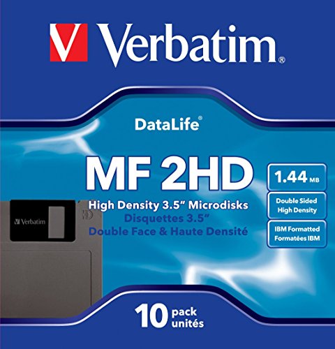 Product Cover Verbatim 3.5In HD 1.44MB Pre-Fmt IBM 10Pk (Discontinued by Manufacturer)