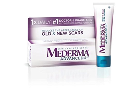 Product Cover Mederma Advanced Scar Gel - 1x Daily - Reduces the Appearance of Old & New Scars - #1 Doctor & Pharmacist Recommended Brand for Scars - 1.76oz.