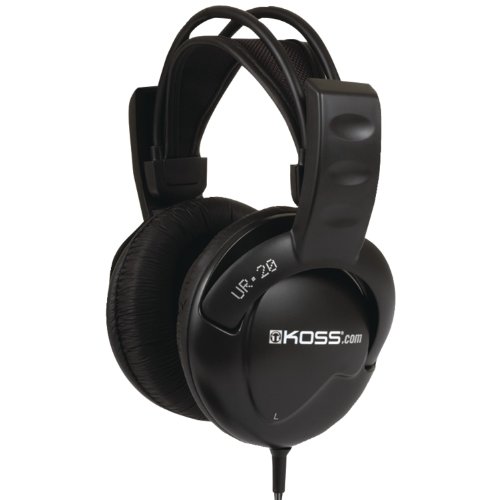 Product Cover Koss UR20 Over-Ear Headphones, Flexible Sling Headband, Black