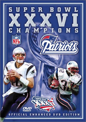 Product Cover Super Bowl XXXVI - New England Patriots Championship Video