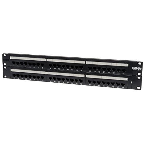 Product Cover Tripp Lite 48-Port 2U Rackmount Cat5e 110 Patch Panel 568B, RJ45 Ethernet(N052-048)