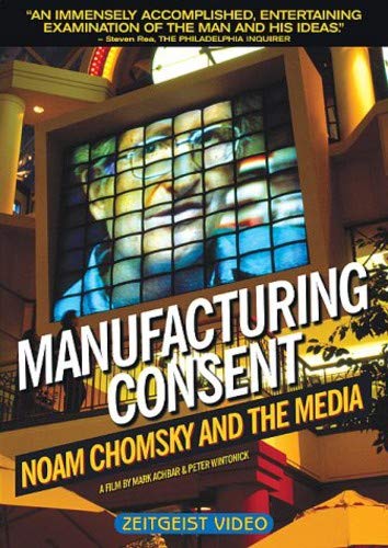 Product Cover Manufacturing Consent - Noam Chomsky and the Media