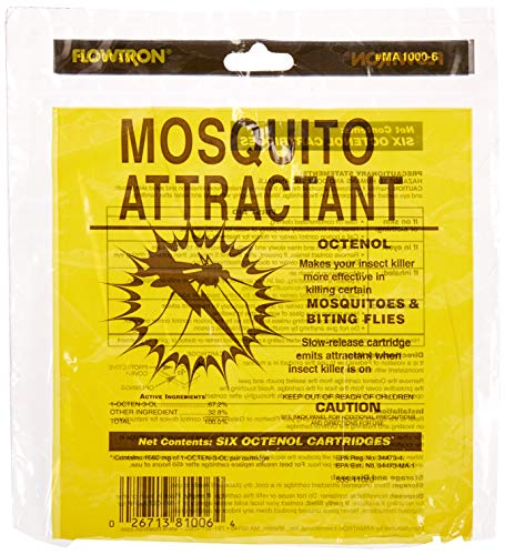 Product Cover Flowtron MA-1000-6 Octenol Mosquito Attractant Cartridges, 6-Pack