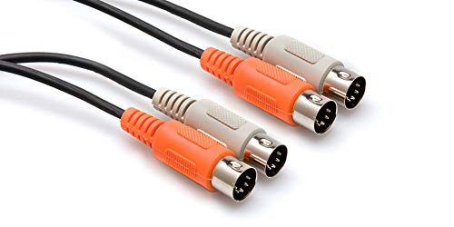 Product Cover Hosa MID-204 Dual MIDI Cable, Dual 5-pin DIN to Same, 4 m