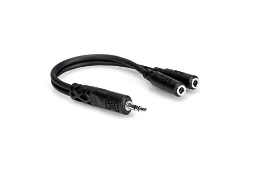 Product Cover Hosa YMM-232 3.5 mm TRS to Dual 3.5 mm TRSF Y Cable