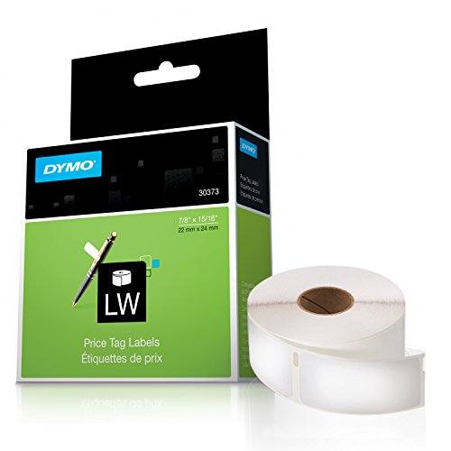 Product Cover DYMO LW 2-Up Price Tag Labels for LabelWriter Label Printers, White, 15/16'' x 7/8'', 1 Roll of 400