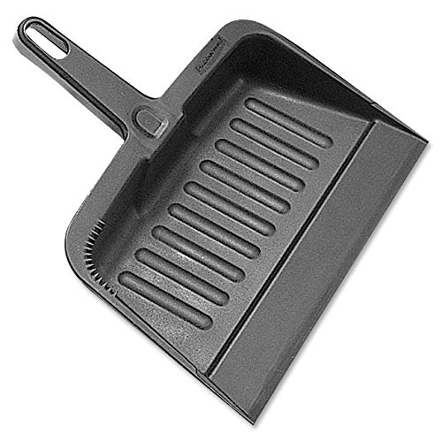 Product Cover Rubbermaid Commercial Heavy-Duty Dustpan, Charcoal - 1 Piece