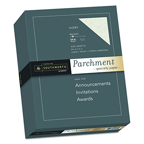 Product Cover Southworth Fine Parchment Paper, 24 lb , Ivory, 500 sheets (984C)