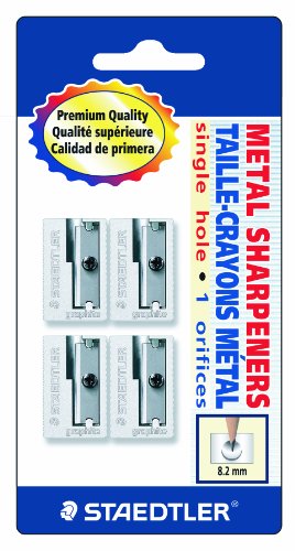 Product Cover Staedtler Handheld Pencil Sharpeners, Graphite, 4 pieces (510 10 BK4)
