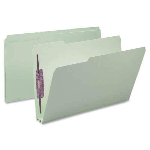 Product Cover Smead Pressboard Fastener File Folder with SafeSHIELD Fasteners, 2 Fasteners, 1/3-Cut Tab, 2