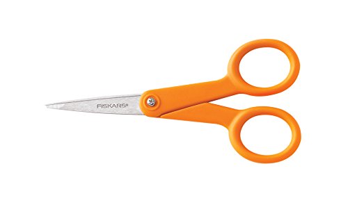 Product Cover Fiskars 94817797 Micro-Tip Scissors, 5 Inch, Orange