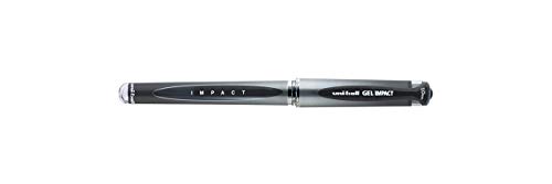 Product Cover uni-ball 207 Impact Gel Pens, Bold Point, Black, Box of 12 (Packaging may vary).