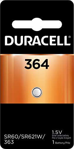 Product Cover Duracell D364BPK Watch/Electronic Battery, 1.5 Volt Silver Oxide