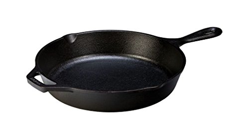 Product Cover Lodge Cast Iron Skillet, Pre-Seasoned and Ready for Stove Top or Oven Use, 10.25