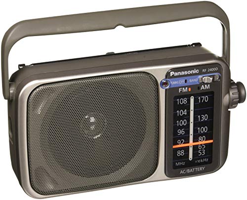 Product Cover Panasonic RF-2400D AM / FM Radio, Silver
