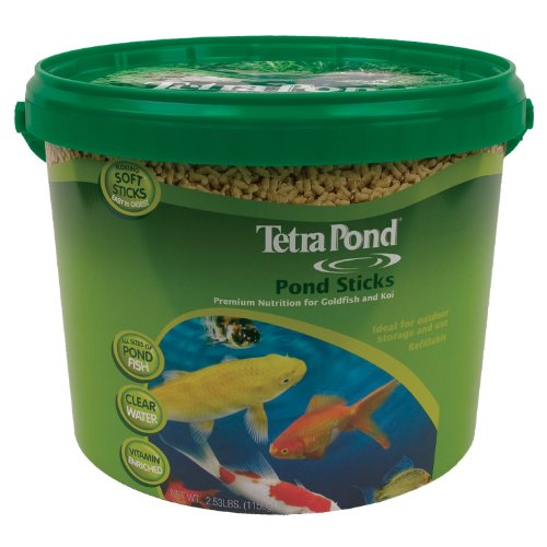 Product Cover TetraPond Pond Sticks 2.65 Pounds, Pond Fish Food, For Goldfish And Koi