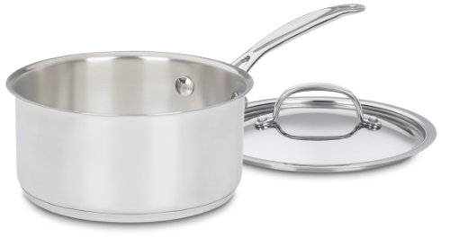 Product Cover Cuisinart 719-18 Chef's Classic Stainless 2-Quart Saucepan with Cover