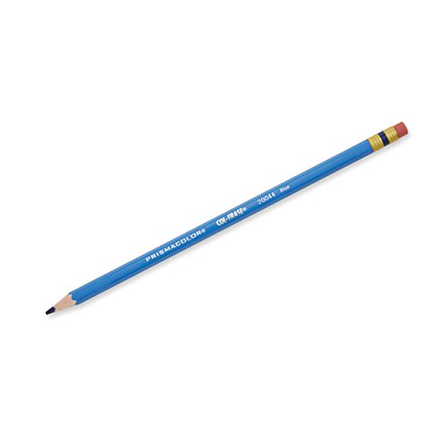 Product Cover Prismacolor Col-Erase Erasable Colored Pencil, 12-Count, Blue (20044)