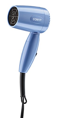 Product Cover Conair 1600 Watt Compact Hair Dryer with Folding Handle; Dual Voltage Travel Hair Dryer