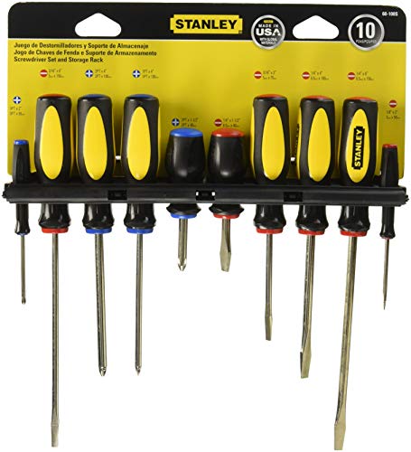 Product Cover Stanley 60-100 10-Piece Standard Fluted Screwdriver Set