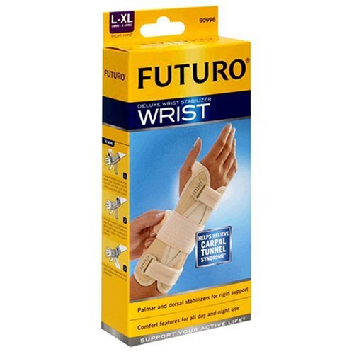 Product Cover Futuro Deluxe Wrist Stabilizer, Right Hand, Large-X Large (7.5 to 9.0-Inch)