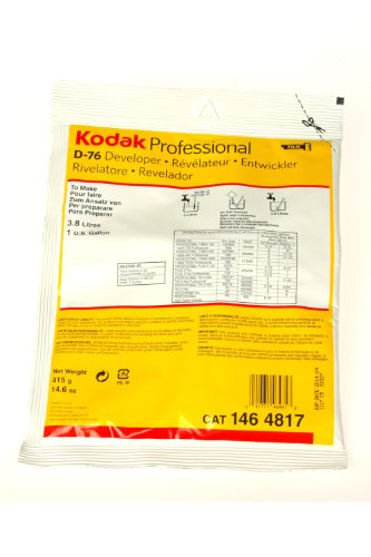 Product Cover Kodak D-76 Developer Powder, B and W Film 1 Gallon