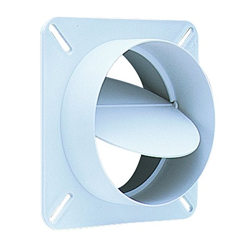 Product Cover Deflecto Plastic Dryer Vent Draft Blocker, 4