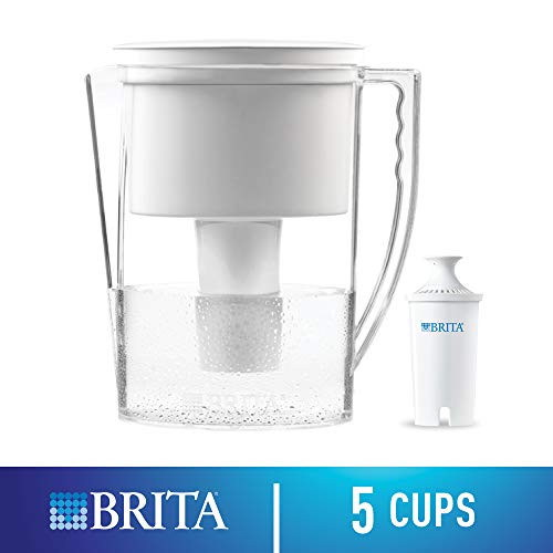 Product Cover Brita 42629 Slim Water Filter Pitcher, 5 Cup food, White