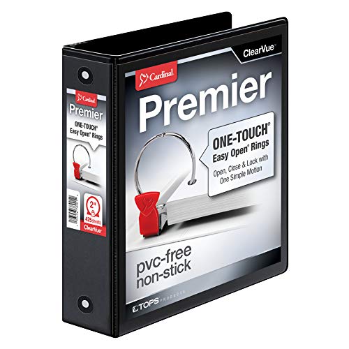 Product Cover Cardinal Premier Easy Open 3-Ring Binder, 2