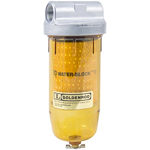 Product Cover GOLDENROD 496-3/4 Water-Block (56591) Bowl Fuel Tank Filter with 3/4