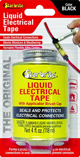 Product Cover Star brite Liquid Electrical Tape - 4 oz Can with Brush Applicator