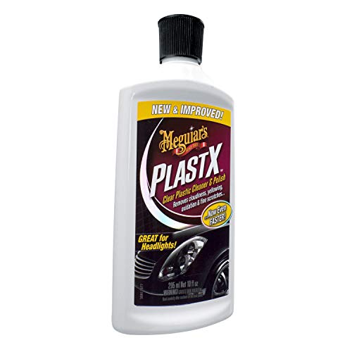 Product Cover Meguiar's G12310 PlastX Clear Plastic Cleaner & Polish, 10 Fluid Ounces