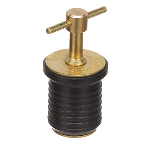Product Cover Attwood 7526A7 Brass Handle T-Handle Drain Plug