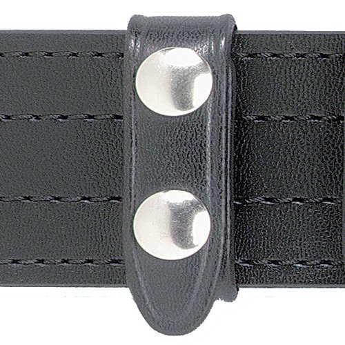 Product Cover Safariland Duty Gear Chrome Snap Belt Keeper (4PACK) (Plain Black)