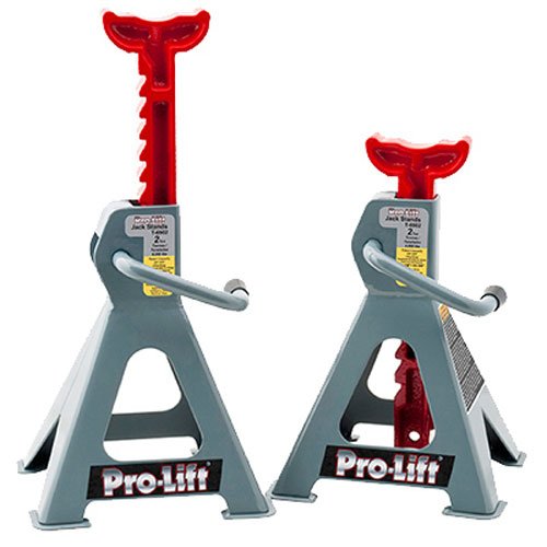 Product Cover Pro-LifT T-6902 Grey Jack Stand - 2 Ton Capacity