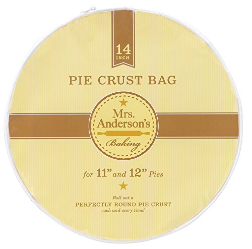 Product Cover Mrs. Anderson's Baking 7407 Anderson's Easy No-Mess Pie Crust Maker Bag, 14-Inches, Clear