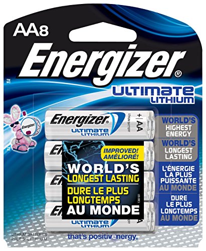 Product Cover Energizer L91BP-8 Ultimate Lithium AA Batteries (8-Pack)